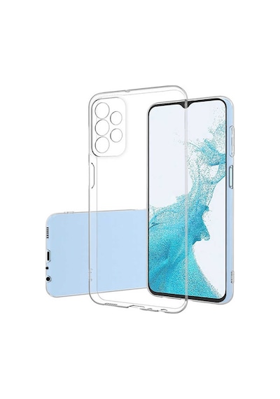 Galaxy A23 Kilif Zore Seffaf Ince Ve Esnek Süper Silikon Kilif 541268798