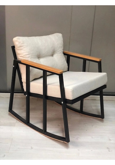 Adımshops Sallanan Sandalye Tv Koltuğu Kafe-balkon-mutfak-berjer-ofis-salon Sallanır Tekli Koltuk Krem Adımshops Sallanan Sandalye Tv Koltuğu Kafe-balkon-mutfak-berjer-ofis-salon Sallanır Tekli Koltuk Krem