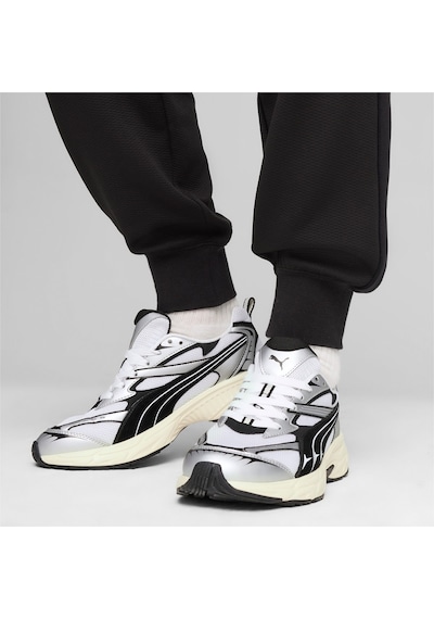 Puma Morphic Retro Spor Ayakkabı Beyaz - Siyah