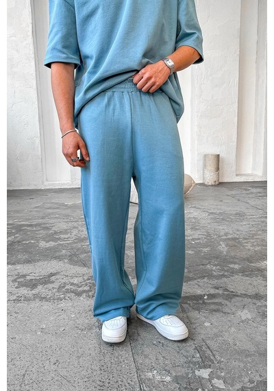 Bebe Mavisi Cozy Premium Basic Baggy Eşofman Bebe Mavisi