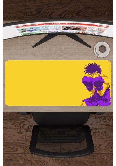 Hajime No Ippo Anime V3 - 70x30 Xl Gaming Kauçuk Kaymaz Taban Mouse Pad Fare Altlığı