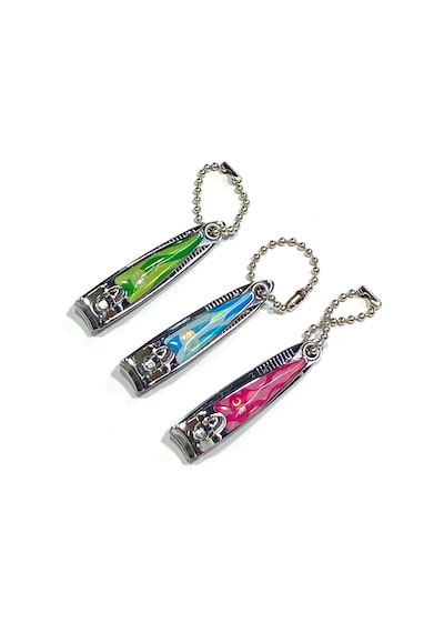 Paslanmaz Çelik 2'li Tırnak Makası Seti / 10 Cm / Törpülü Büyük Boy / Küçük Boy