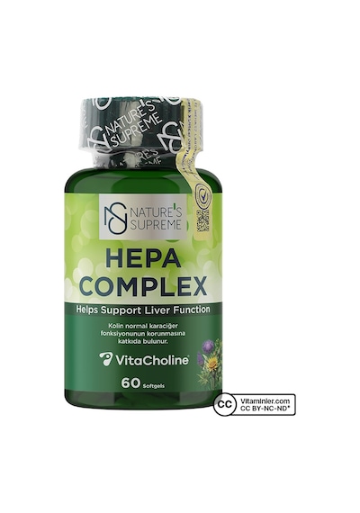 Natures Supreme Hepa Complex 60 Kapsül Aromasız