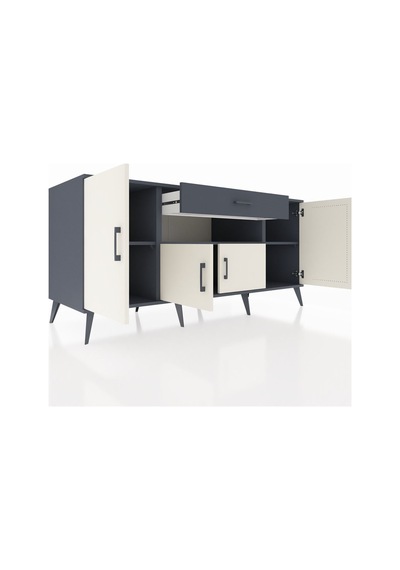 Kronos Konsol 3 Raflı Tek Çekmeceli 4 Kapaklı 176x59x83 Antrasit-aytaşı/antrasit Aytaşı/antrasit Kronos Konsol 3 Raflı Tek Çekmeceli 4 Kapaklı 176x59x83 Antrasit-aytaşı/antrasit Aytaşı/antrasit