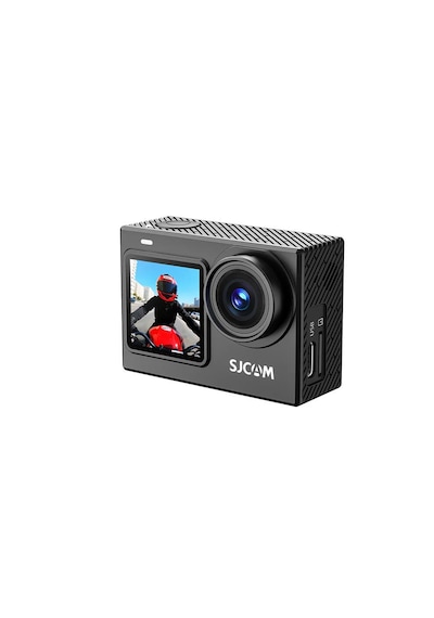 Sjcam Sj6 Ultra Aksiyon Kamera Çift Ekranlı Wifi 4k/30 Fps 6 Eksenli Stabilizasyon Siyah