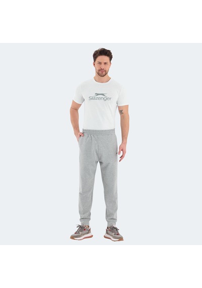 Slazenger VALERIE Erkek Cepli Gri Eşofman Altı