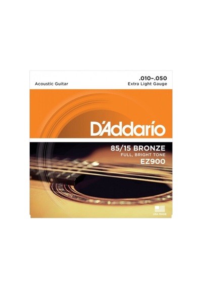 Daddario EZ900 85/15 Bronze Akustik Gitar Teli (010-050)