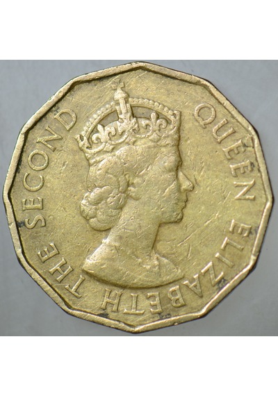Fiji 3 Cent 1961 Kraliçe Iı. Elizabeth. 96511824