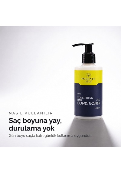 Men Nourishing Hair Conditioner, Erkekler İçin, 200 Ml