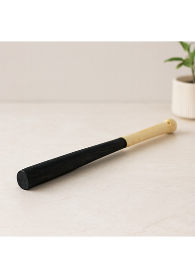 Ahşap Beyzbol Sopası 50 Cm Boyalı Çok Renkli