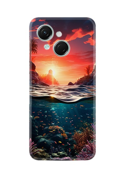 Tecno Spark Go 1 2025 Kılıf Boutique Baskılı Resimli Okyanus Pcode -067