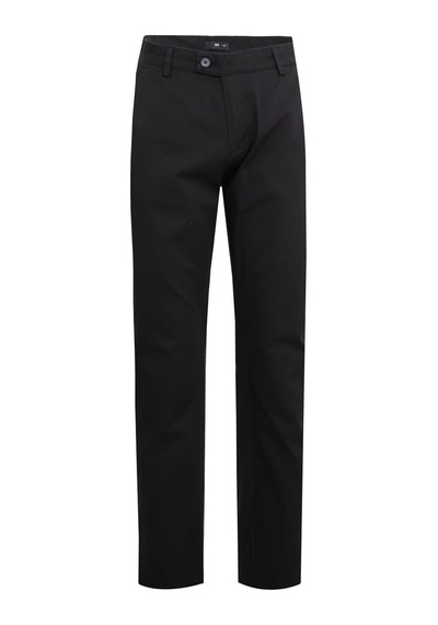 Uki Siyah Comfort Fit Chino Pantolon Siyah
