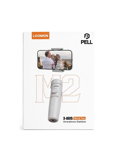 Pell M2 3-eksenli Telefon Gimbal Stabilizatör Eksenli Telefon