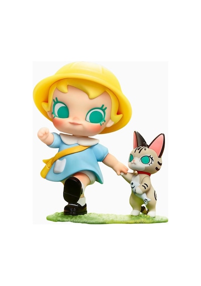 Pop Mart Baby Molly & Baby Tabby, Rastgele Anime Serisi Figürleri, Koleksiyon Ve Aksiyon Oyuncak Action Figure
