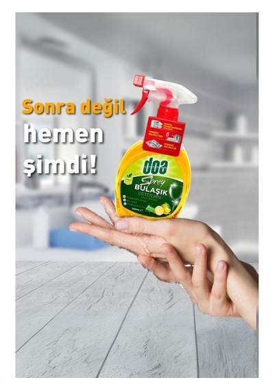 Doa Sprey Bulaşık Deterjanı 500 Ml X 2 Adet