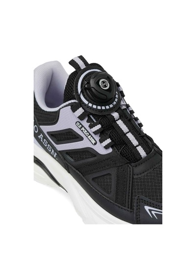 Uspoloassn U.s. Polo Assn. Tulka Jr Siyah Kız Çocuk Sneaker Siyah-lıla