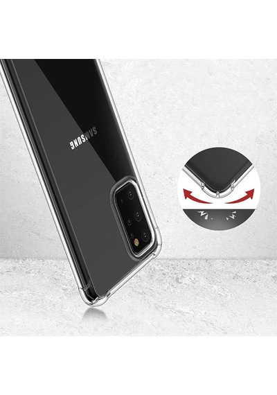 Ally Samsung Galaxy Uyumlu S20+ Plus Anti-drop Darbe Emici Silikon Kılıf