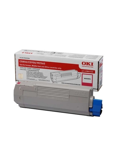Tonersepeti Oki C5850-43865742 Kırmızı Toner