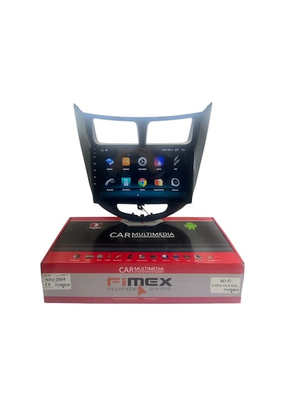 Hyundai Accent Blue Siyah 2011-2013 Fimex 2-64 Dspli Pro Oem Multimedia