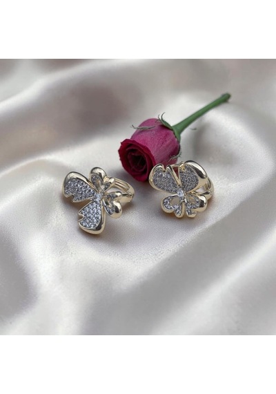 Aura Blossom Küpe Altın