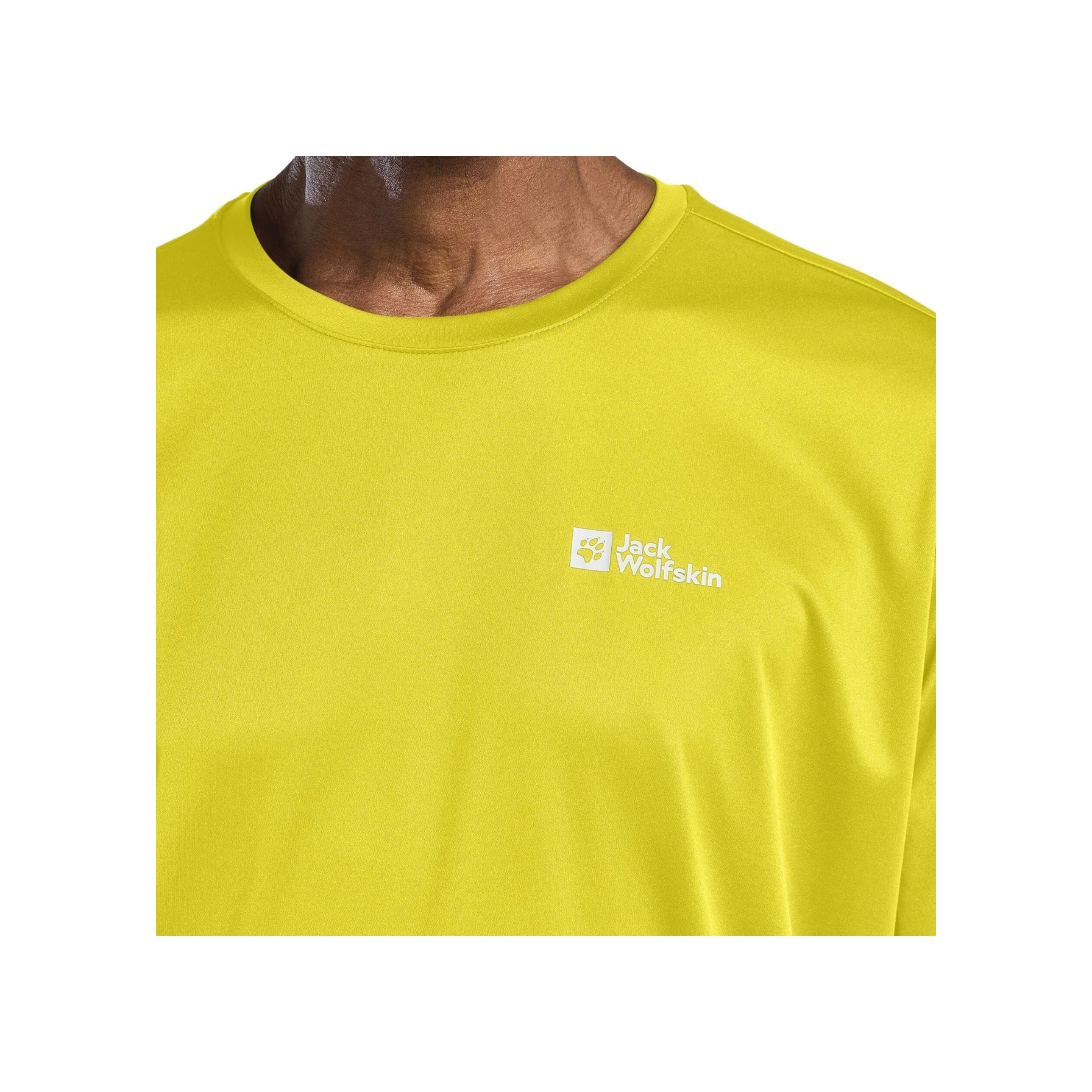 Jack Wolfskın Jack Wolfskin Tech T Erkek Tişört 25258 Sarı