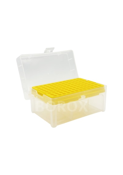 Boş Pipet Ucu Kutusu 2-200ul İçin Mikropipet Tip Box 96'lı
