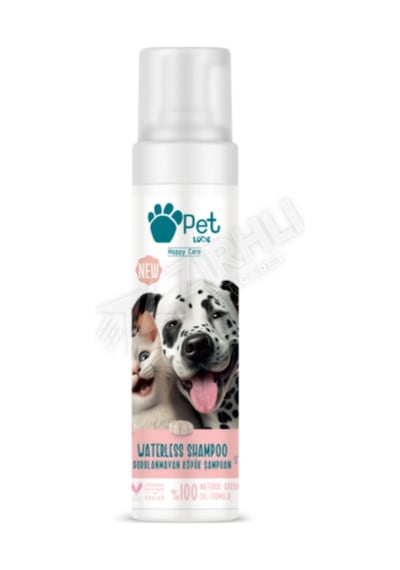 2 Adet Petlove Köpük Şampuan Çilek 225 Ml