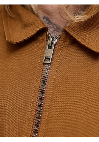 Jack & Jones Dover Worker Erkek Kahverengi Ceket 12278797-mksr Kahverengi