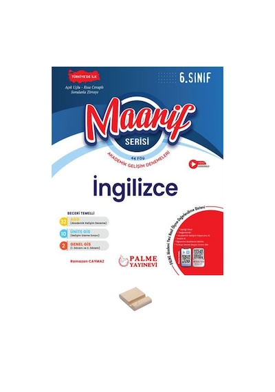 Palme 6 Maarif Serisi İngilizce Haftalık Deneme