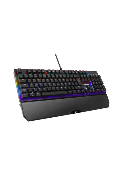 Kb-r86 Umbra Siyah Usb Rainbow Aydınlatmalı Mekanik Gaming Oyuncu Klavyesi Red Switch