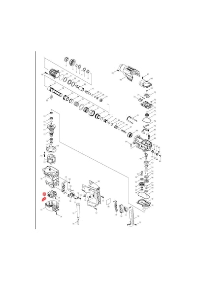 Makita HR3200C Kömür Fırça CB-350 Ürün Kodu 195004-6
