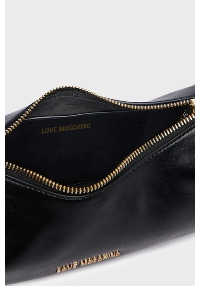 Love Moschino Logolu Ayarlanabilir Omuz Askılı Çanta Bayan Çanta Jc4390pp1pko0000 Siyah