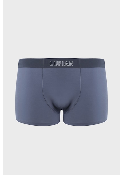 Lufian Mark 3 Adet Erkek Modal Dikişsiz  Boxer Mavi Mavi 111080035100300 Mavi
