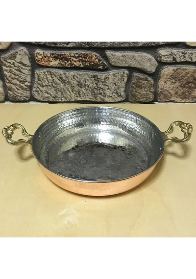 Dövme Bakır Tava 23 CM