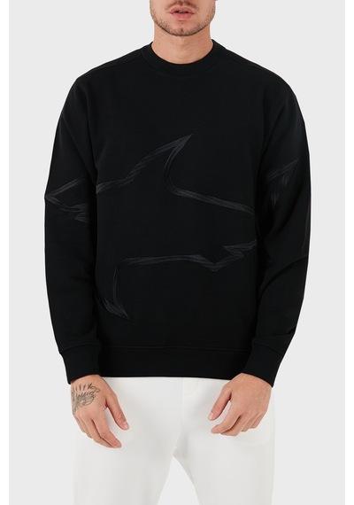 Paul & Shark Erkek Sweat 13311837 011 Siyah