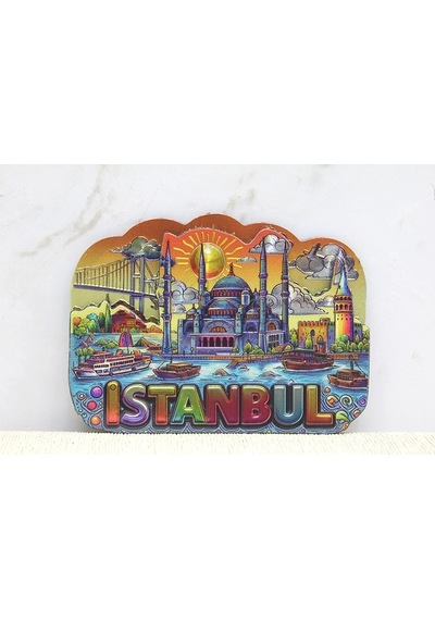 İstanbul Temalı Silikon Buzdolapı Süsü Magnet Alk5376 -