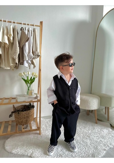 Yeni-unisex 0-18 Ay Polarize Siyah Çocuk Güneş Gözlüğü Mavi