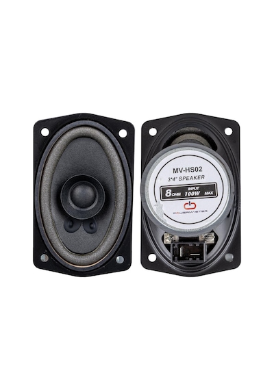 Magicvoice Mv-hs02 3x4'' 7.5x10 Cm 8 Ohm Max 100 Watt Oval Oto Hoparlör