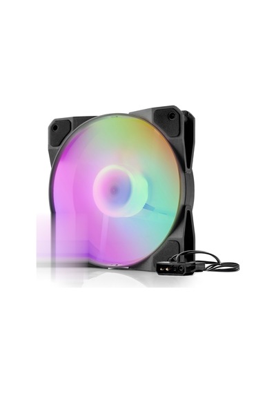Kasa Fanı Rgb 12 Cm - Siyah Hdx1517
