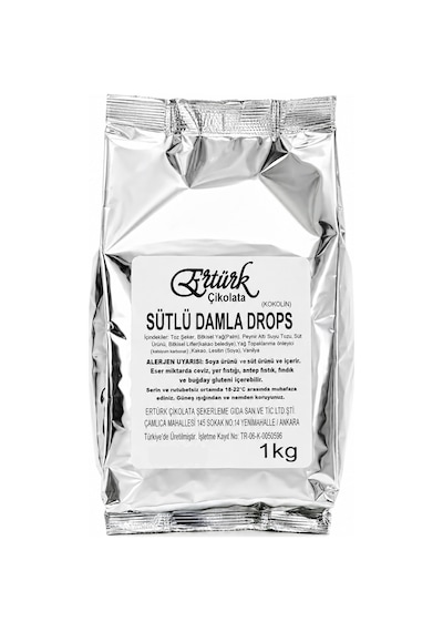 Ertürk Damla Drop Sütlü 1 Kg