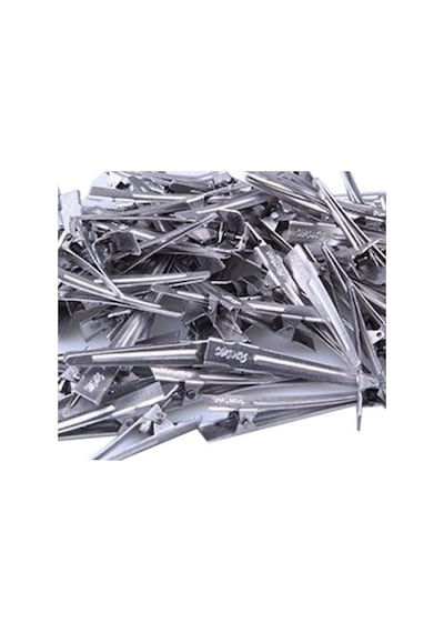 Alüminyum Saç Pensi Metal Pens 100 Adet