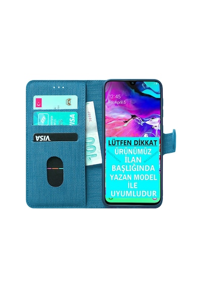 Redmi Note 9 Pro Kilif Kapakli Cüzdan Kredi Karti Para Bölmeli 485628311