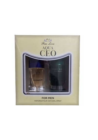 Free Love Aqua Ceo Leo Erkek Parfüm EDT 60 ML + Sprey Deodorant 150 ML