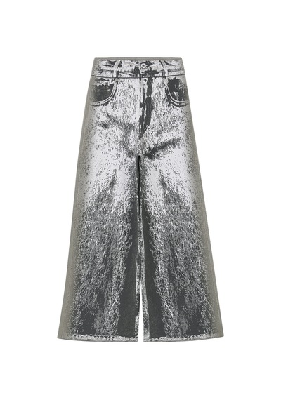 Ph5 Zahra Geniş Paça Pantolon Gri