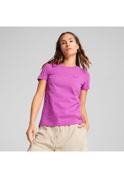 Puma Essentials Elevated Kadın Pembe Tişört 690894-89 Pembe