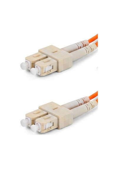 Alfafonet Sc/pc-sc/pc Multimode Om2 Dupleks 5 Metre Fiber Patch Cord