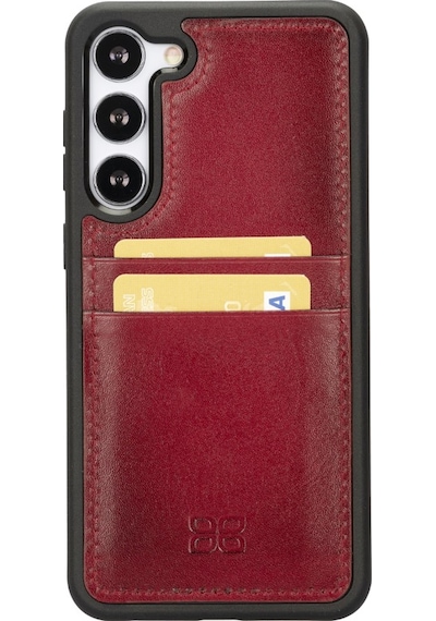 Bouletta Samsung Galaxy S23 Plus Uyumlu Deri Arka Kapak FXCP V4EF