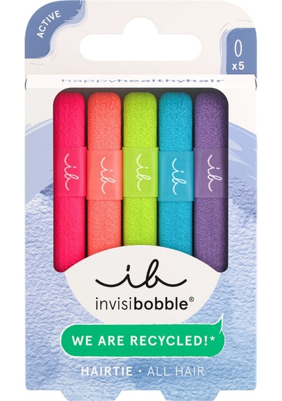 Ib Haır Tıe Neon Glow 5'li Saç Tokası Çok Renkli