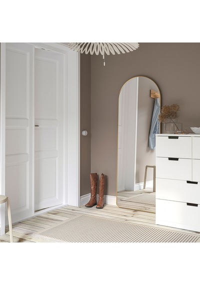Ikea Lindbyn Boy Aynası 60x170 Cm Altın