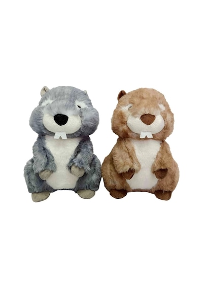Pb31609-23 Peluş Oturan Sincap 23 Cm Çok Renkli